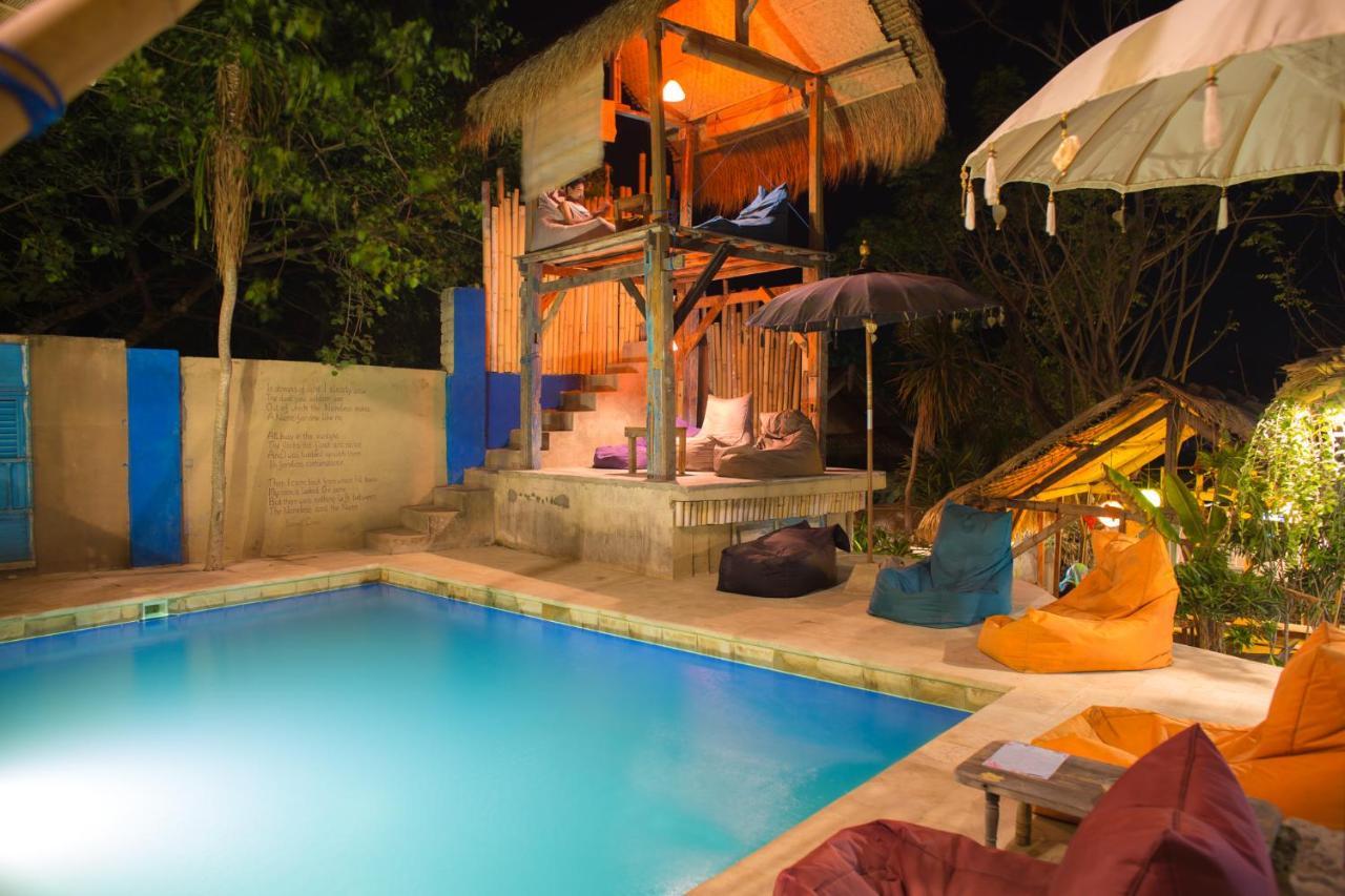 A Pousada Gili La Boheme Gili Trawangan Exterior foto